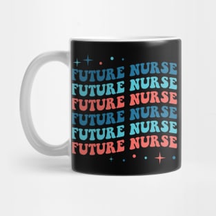 Retro Future Nurse Nusing Nurses Mug